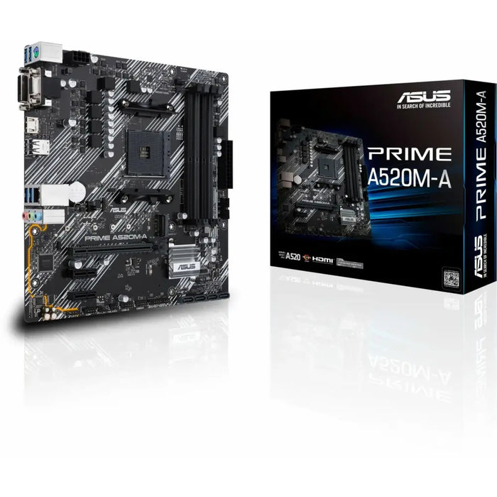 Motherboard Asus 90MB17H0-M0EAYC AMD AM4 AMD A520 AMD - Компютър Мрежи и компоненти<<<Компютри|