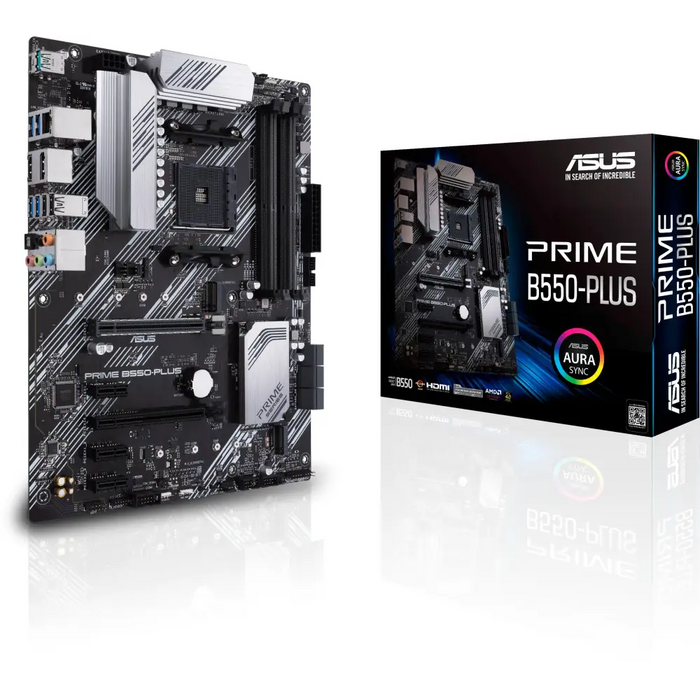 Motherboard ASUS PRIME B550-PLUS socket AM4 - Дънни платки<<<Компютърни компоненти<<<ValiAPI&&&Дънни