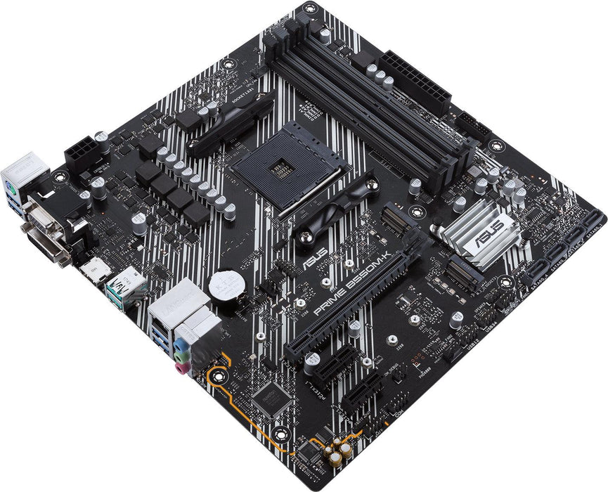Motherboard ASUS Prime B550M-K socket AM4 - Гейминг дънни платки<<<Гейминг компоненти<<<Гейминг<<<ALSO&&&Дънни