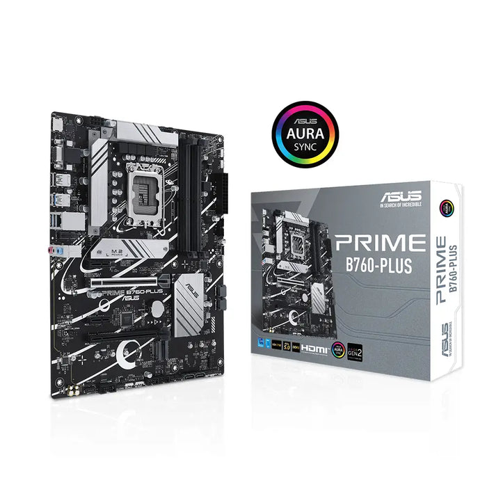 Motherboard ASUS PRIME B760-PLUS DDR5 LGA 1700 ATX - Дънни платки<<<Компютърни компоненти<<<ValiAPI&&&Дънни