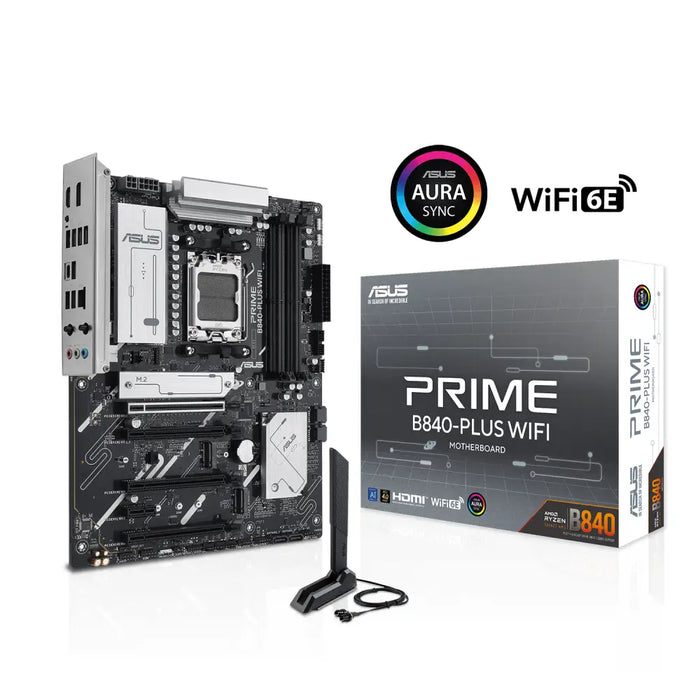 Motherboard ASUS PRIME B840-PLUS WIFI DDR5 AM5 - Дънни платки<<<Компютърни компоненти<<<ValiAPI&&&Дънни