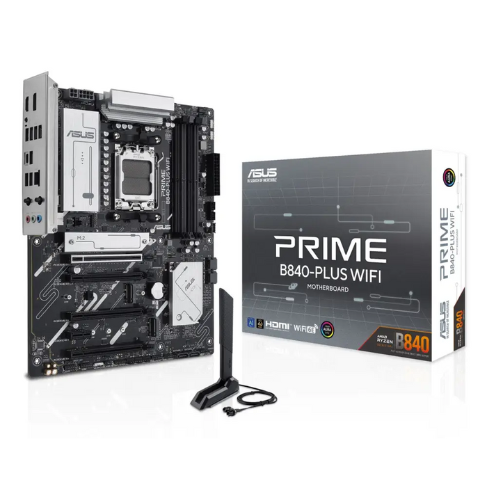 Motherboard ASUS PRIME B840-PLUS WIFI DDR5 AM5 - Motherboards Socket-AM5PLY-AM5<<<MotherboardsPLY<<<ActionPL&&&Дънни