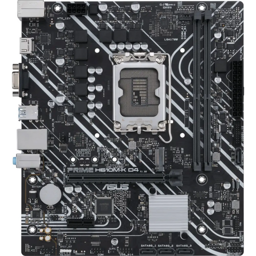 Motherboard ASUS PRIME H610M-K D4 LGA 1700 mATX - Дънни платки<<<Компютърни компоненти<<<ValiAPI&&&Дънни