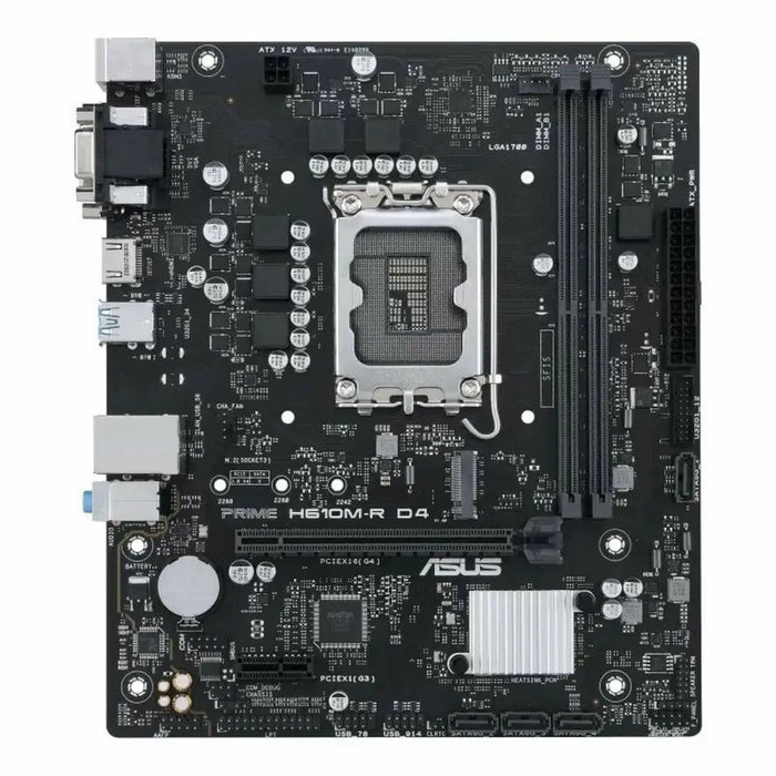 Motherboard Asus PRIME H610M-R D4 H610 LGA 1700 - Компютър Мрежи и компоненти<<<Компютри| Електроника<<<BigBuy&&&Дънни