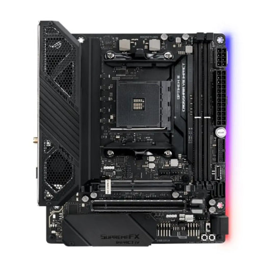 Motherboard Asus ROG CROSSHAIR VIII IMPACT X570 AMD X570 AMD AM4 - Компютър Мрежи и компоненти<<<Компютри|