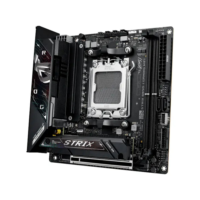 Motherboard ASUS ROG STRIX B850-I GAMING WIFI 7 Mini-ITX socket AM5 - Дънни платки<<<Компютърни