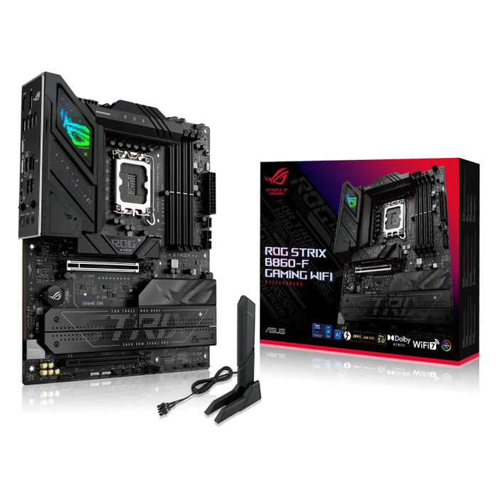 Motherboard ASUS ROG STRIX B860-F GAMING WIFI DDR5 - Дънни платки<<<Компютърни компоненти<<<ValiAPI&&&Дънни