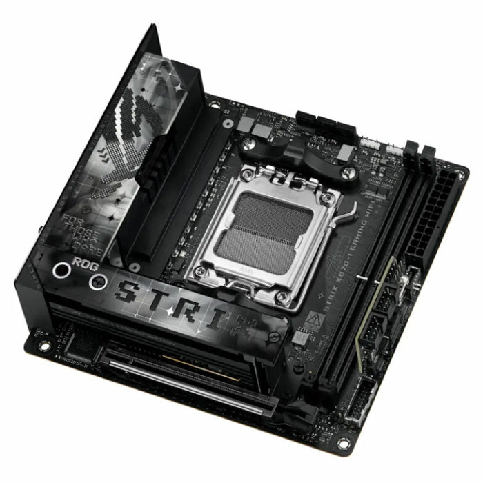 Motherboard Asus ROG STRIX X870-I GAMING WIFI AMD AMD X870 AMD AM5 - Компютър Мрежи и компоненти<<<Компютри|