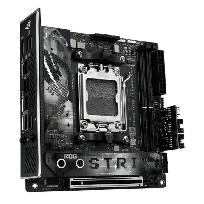 Motherboard Asus ROG STRIX X870-I GAMING WIFI AMD AMD X870 AMD AM5 - Компютър Мрежи и компоненти<<<Компютри|