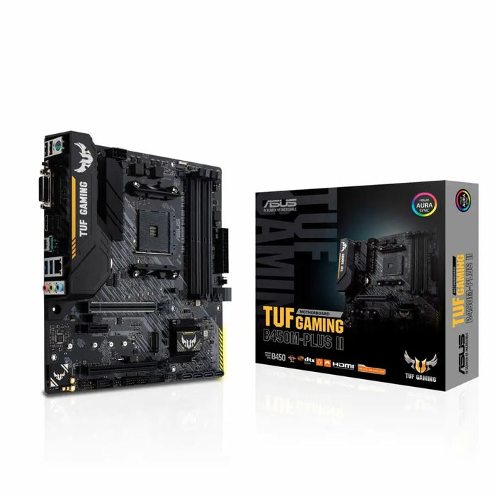 Motherboard Asus TUF Gaming B450M-Plus II AMD B450 AMD AMD AM4 - Компютър Мрежи и компоненти<<<Компютри|