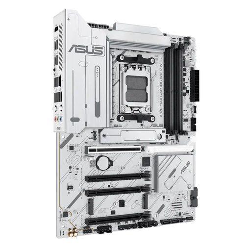 Motherboard ASUS X870 MAX GAMING WHITE WiFi7 AM5 DDR5 - Дънни платки<<<Компютърни компоненти<<<ValiAPI&&&Дънни
