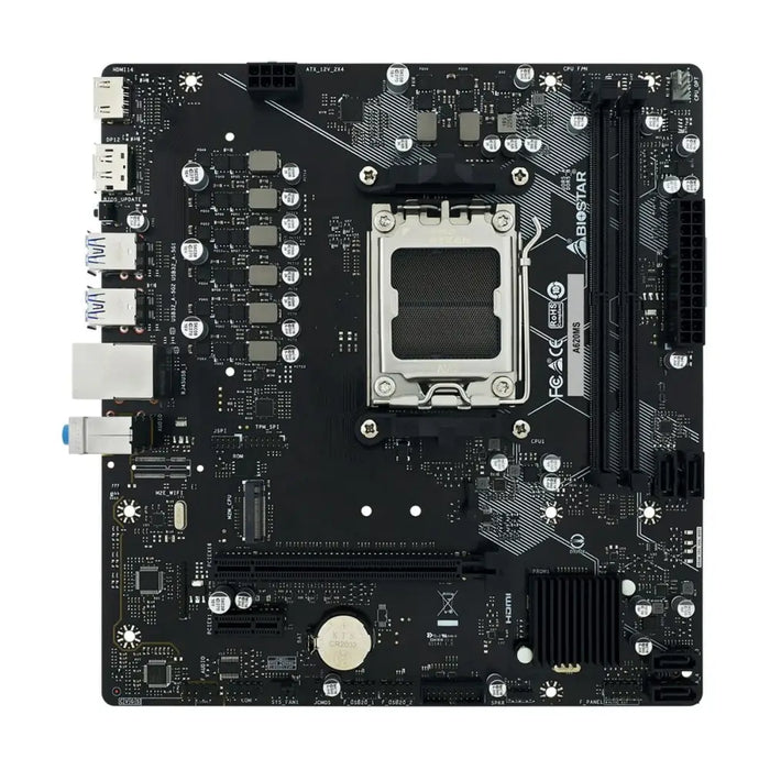 Motherboard Biostar A620MS AMD AM5 AMD A620 - Дънни платки<<<Компютър Мрежи и компоненти<<<Компютри|