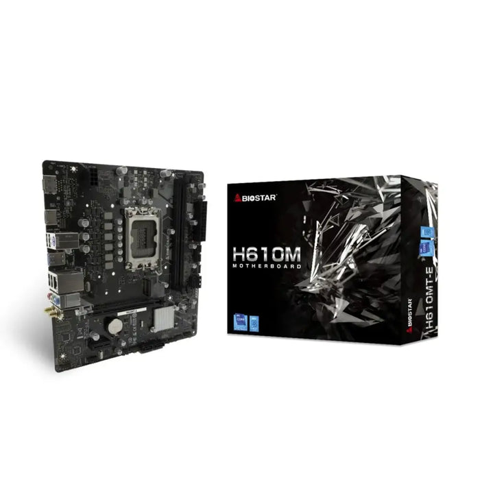 Motherboard Biostar H610MTE LGA 1700 INTEL H610 - Дънни платки<<<Компютър Мрежи и компоненти<<<Компютри|