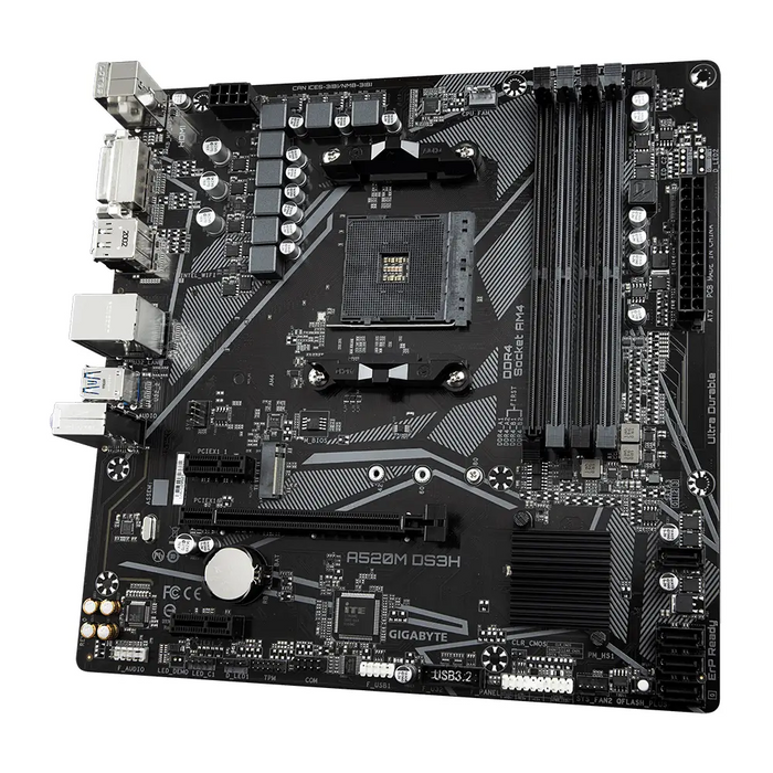 Motherboard GIGABYTE A520M-DS3H V2 Socket AM4 - Дънни платки<<<Компютърни компоненти<<<ValiAPI&&&Дънни