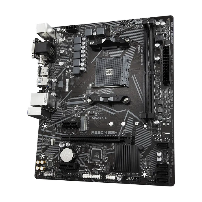 Motherboard GIGABYTE A520M-S2H Socket AM4 - Дънни платки AMD<<<Дънни платки<<<Компоненти<<<ALSO&&&Дънни