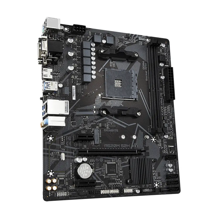 Motherboard GIGABYTE A520M-S2H Socket AM4 - Дънни платки AMD<<<Дънни платки<<<Компоненти<<<ALSO&&&Дънни