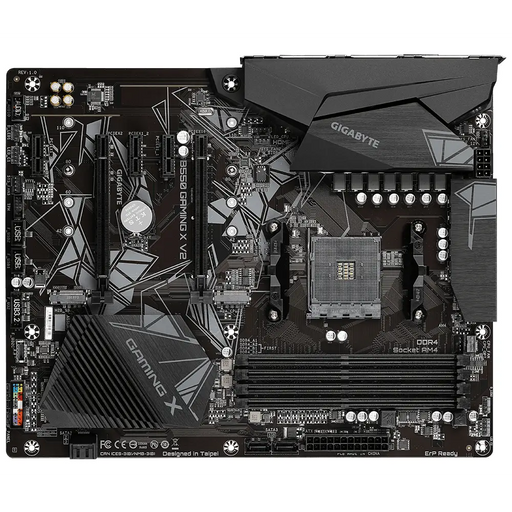 Motherboard GIGABYTE B550 GAMING X V2 Socket AM4 4 x DDR4 RGB Fusion V2 (rev. 1.0) - Дънни платки<<<Компютърни