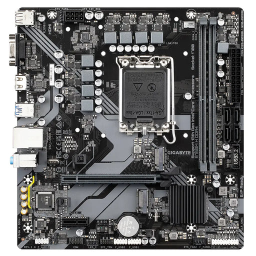 Motherboard GIGABYTE B760M H socket 1700 - Дънни платки<<<Компютърни компоненти<<<ValiAPI&&&Дънни