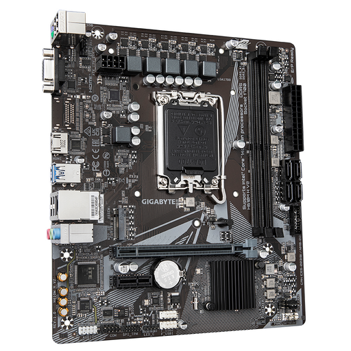 Motherboard GIGABYTE H610M H V2 Socket 1700 DDR5 rev 1.0 Micro ATX - Дънни платки<<<Компютърни