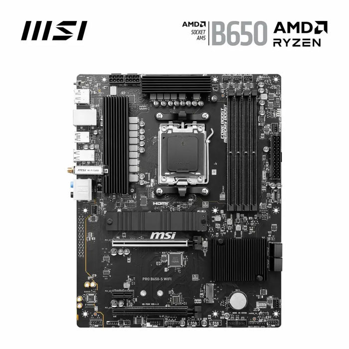 Motherboard MSI AMD AM5 AMD AMD B650 - Компютър Мрежи и компоненти<<<Компютри| Електроника<<<BigBuy&&&Дънни