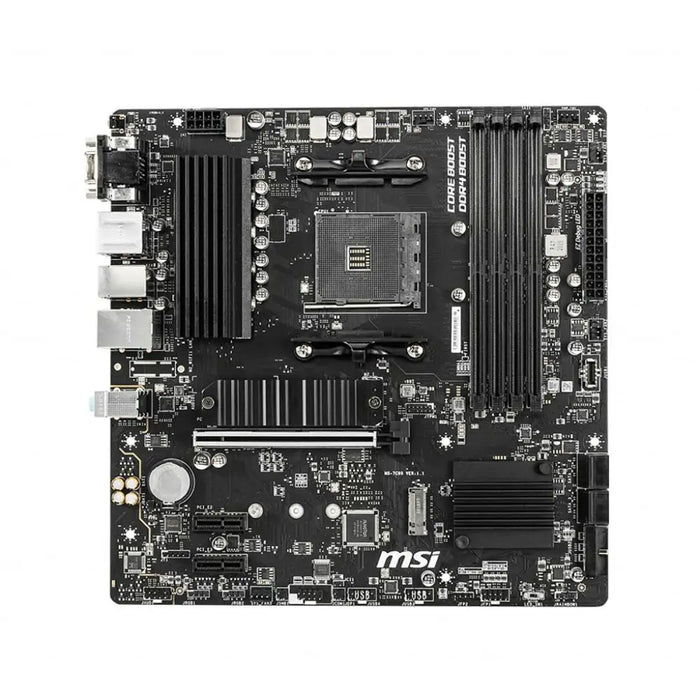Motherboard MSI B550M PRO-VDH AMD B550 AMD AMD AM4 - Компютър Мрежи и компоненти<<<Компютри|