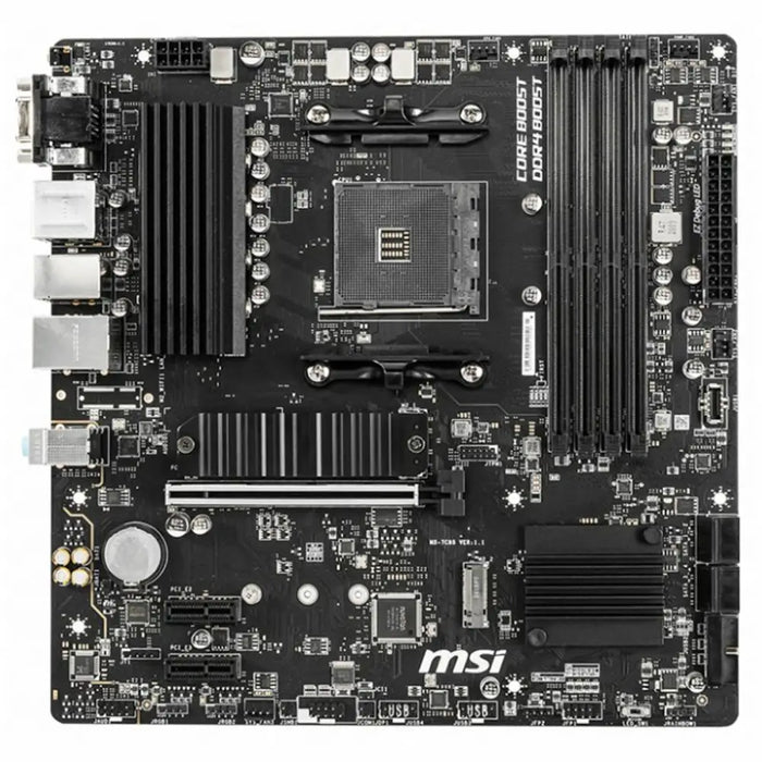 Motherboard MSI B550M PRO-VDH AMD B550 AMD AMD AM4 - Компютър Мрежи и компоненти<<<Компютри|