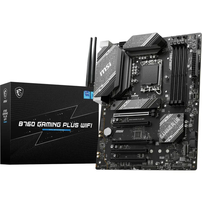 Motherboard MSI B760 GAMING PLUS WIFI LGA 1700 Intel B760 - Компютър Мрежи и компоненти<<<Компютри|