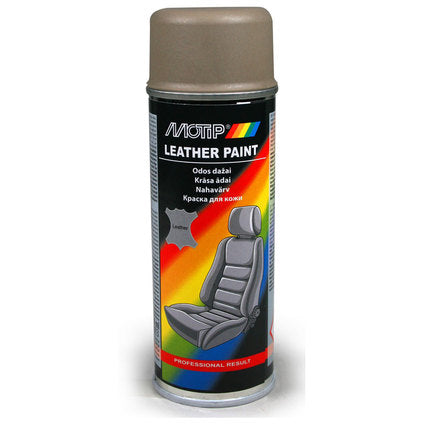 VINYL AND LEATHER SPRAY MOTIP GRAY/BEIGE