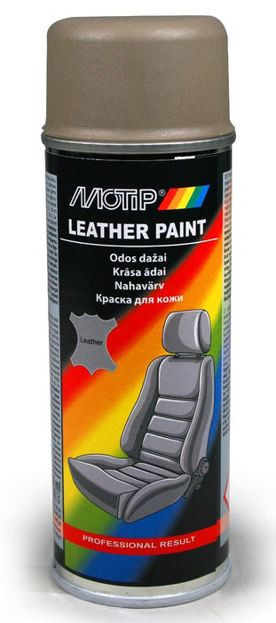 VINYL AND LEATHER SPRAY MOTIP GRAY/BEIGE
