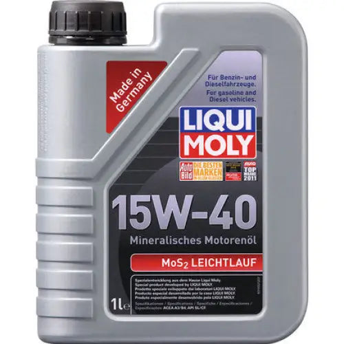 MOTOR OIL 15W40 1L LIQUI MOLY WITH MOS2 - Моторни масла<<<Масла и добавки<<<Авто и вело<<<Praktiker