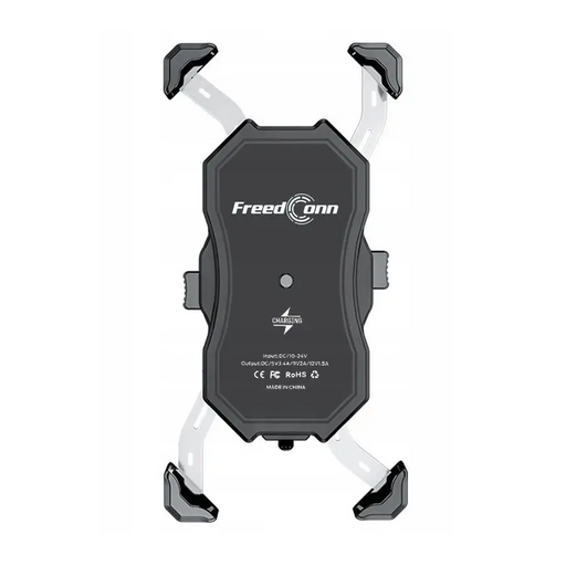 MOTORBIKE PHONE HOLDER FREEDCONN MC1W WITH INDUCTIVE CHARGER - HoldersAKG-UCH<<<GSM accessoriesAKG<<<ActionPL