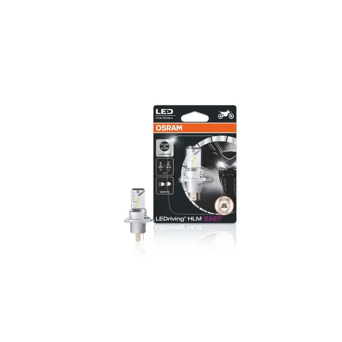 MOTORCYCLE LED LAMP 64193DWESY MOTOR H4/H19 LED 19W 12V P43T BLI1 OSRAM - Диодни<<<Основно осветление