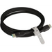 MOTOROLA Silicone 2m Cable C-C 5A Black - ACCESSORIES<<<Aitonix&&&USB cablesKBA-USB<<<Cables and adaptersKBA<<<ActionPL
