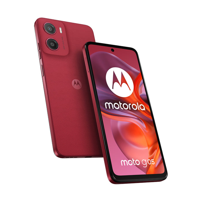 Smartfon Motorola Moto G05 4/128GB Plum Red