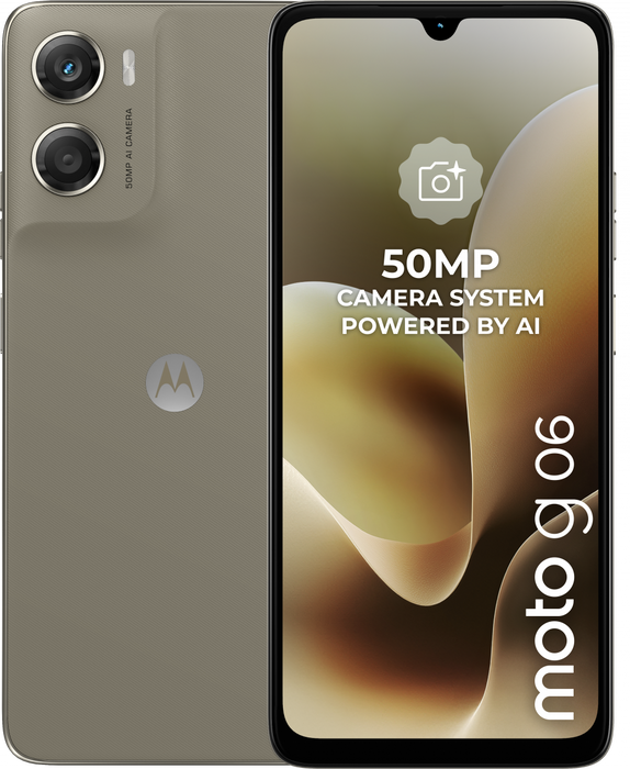 Smartphone Motorola Moto G06 power 4/256GB Laurel Oak (Khaki)