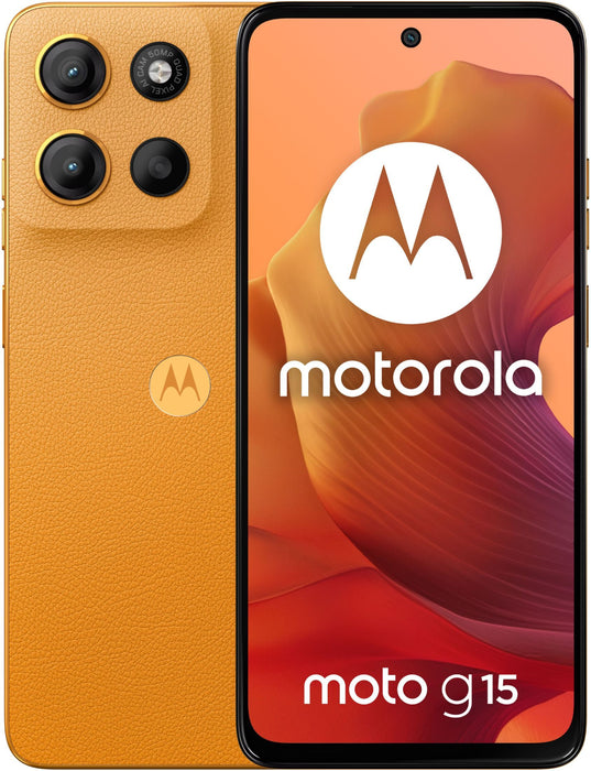 Smartphone Motorola MOTO G15 512/8 ORANGE, 512 GB, 8 GB