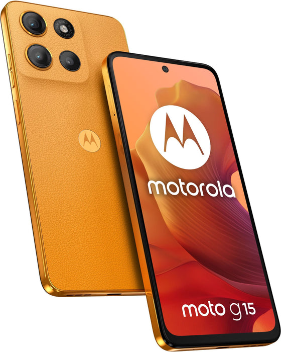 Smartphone Motorola MOTO G15 512/8 ORANGE, 512 GB, 8 GB