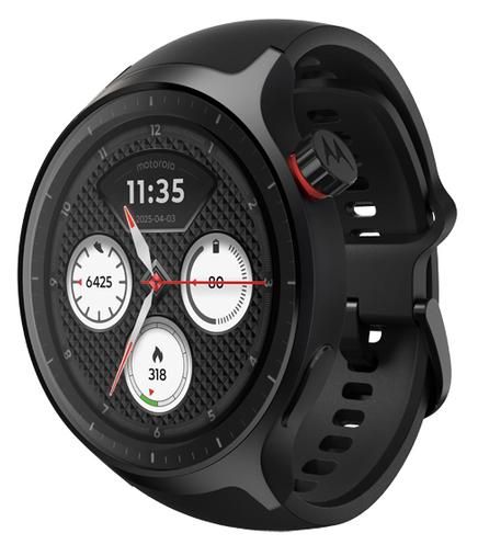 Smartwatch Motorola Moto Watch 47mm Black 1,43" 47 mm 46 mm Ø 47 mm