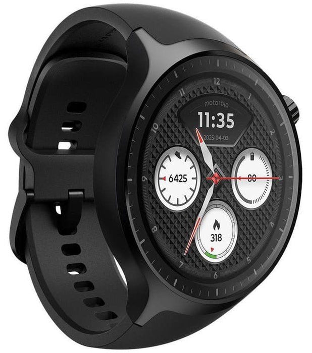 Smartwatch Motorola Moto Watch 47mm Black 1,43" 47 mm 46 mm Ø 47 mm