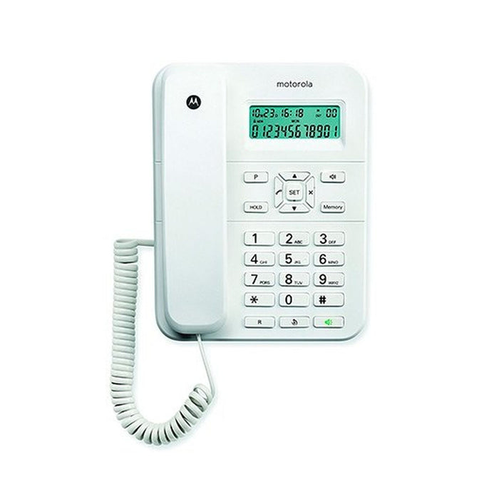 Landline Telephone Motorola White