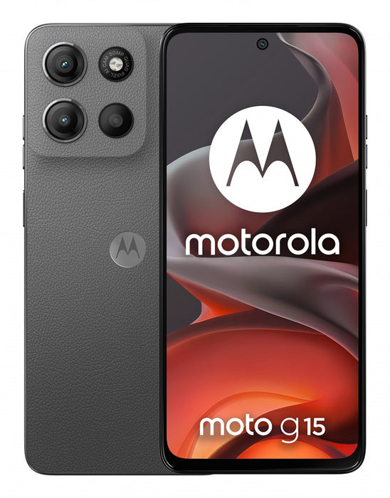 Motorola moto g15 17.1 cm (6.72") Dual SIM Android 15 4G USB Type-C 8 GB 128 GB 5200 mAh Grey