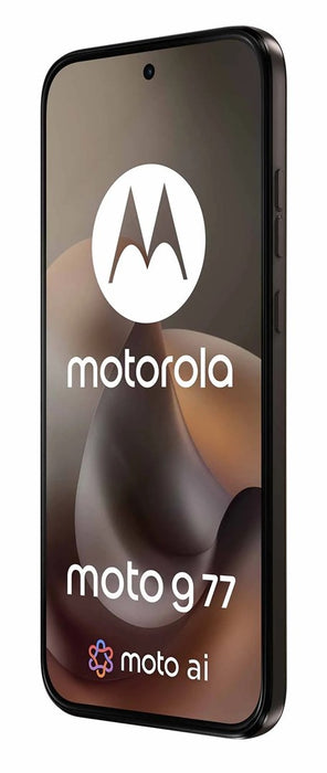 Motorola Moto G77 5G 12/256 GB smartphone in Pantone Black Olive