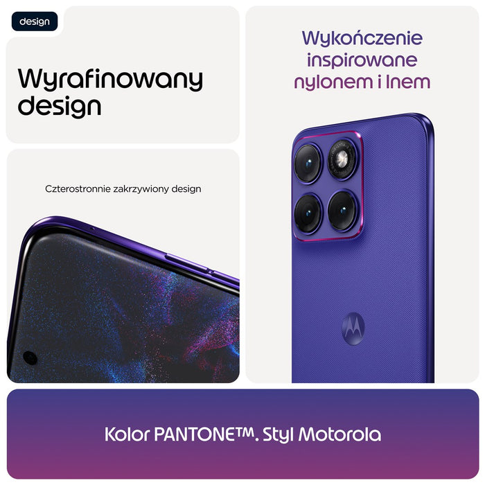 Motorola edge 70 fusion 17.2 cm (6.78") Dual SIM Android 16.0 5G USB Type-C 12 GB 256 GB 7000 mAh Violet