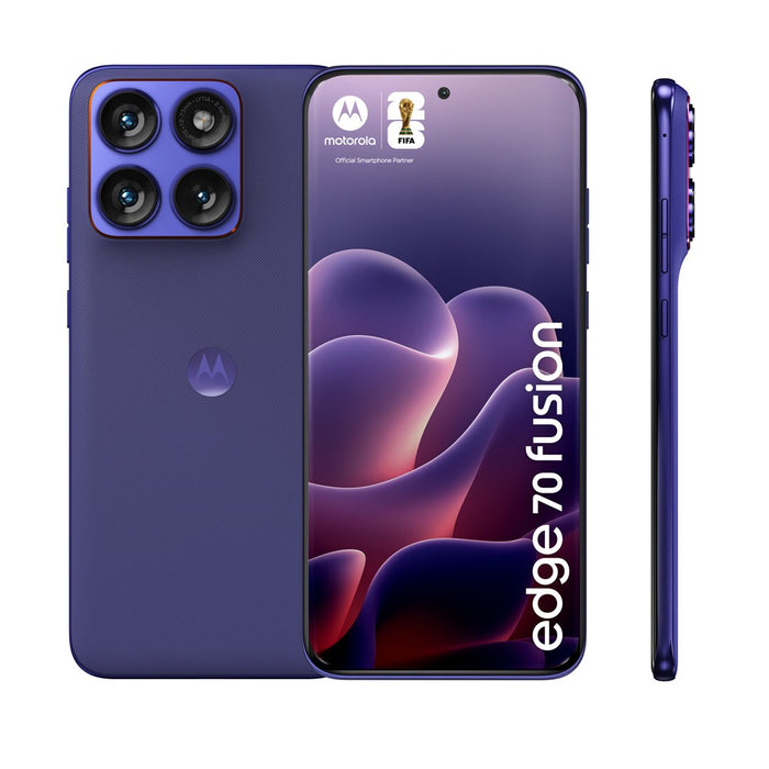 Motorola edge 70 fusion 17.2 cm (6.78") Dual SIM Android 16.0 5G USB Type-C 12 GB 256 GB 7000 mAh Violet