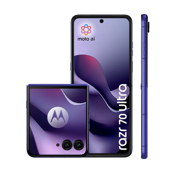 Motorola razr 70 ultra 17.7 cm (6.96") Dual SIM Android 16.0 5G USB Type-C 16 GB 512 GB 5000 mAh Violet