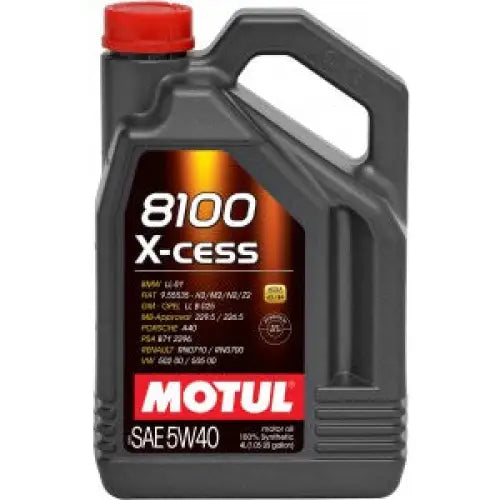 MOTUL 8100 X-CESS GEN2 5W-40 5L - АВТОМОБИЛНИ МАСЛА<<<MaxCar