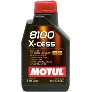 MOTUL 8100 X-CESS GEN2 5W-40 1L