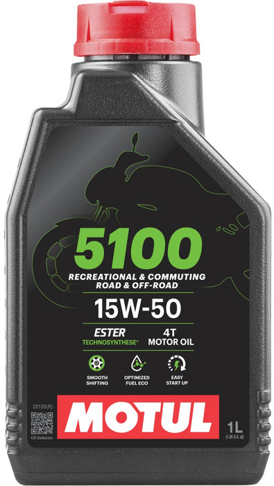 MOTUL 5100 4T 15W-50 1L Moto