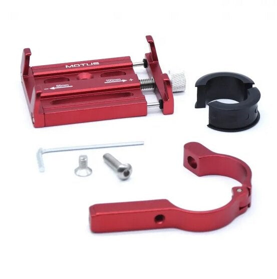 Universal phone holder Motus MOTHAN02R Red