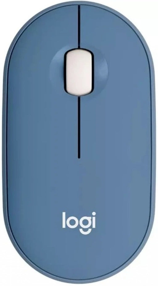 Mouse Logitech Wireless M350 Pebble Blueberry - Мишки<<<Периферия<<<Компютри и периферия<<<TechMart